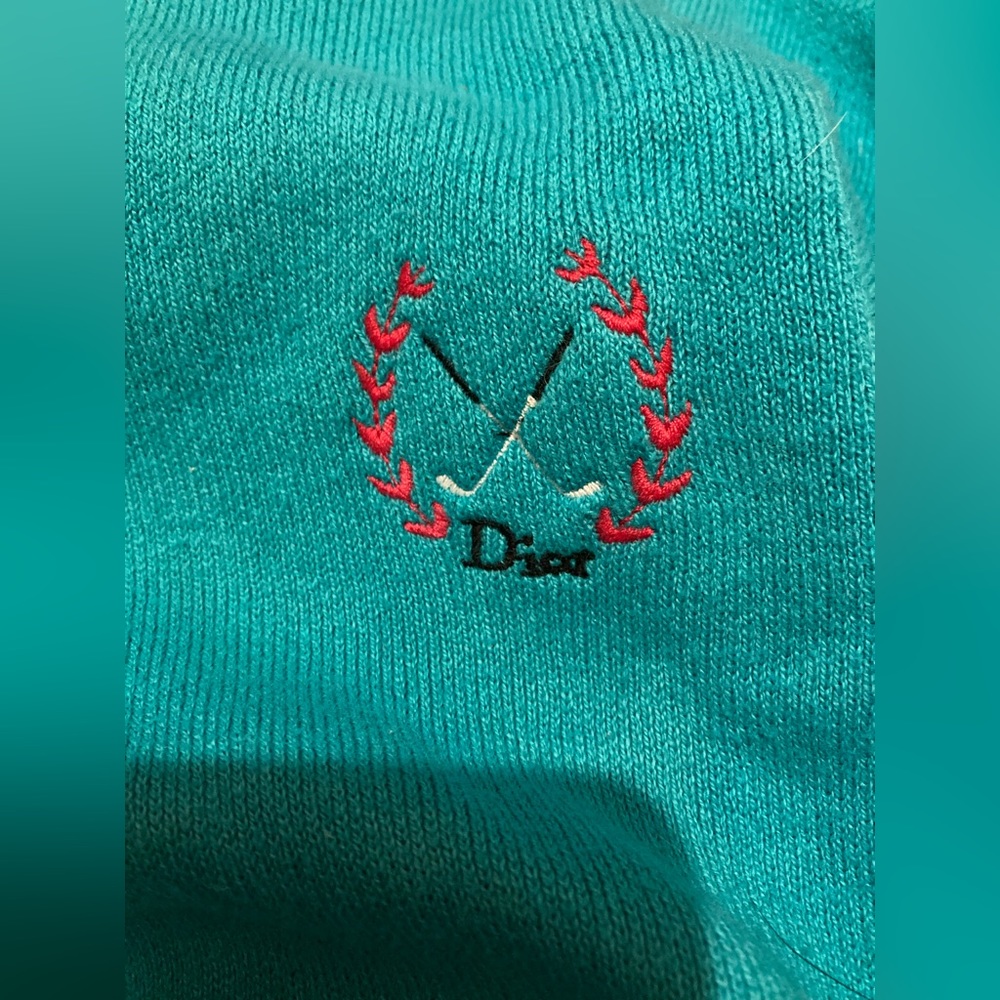 Mens vintage Christian Dior golf sweater